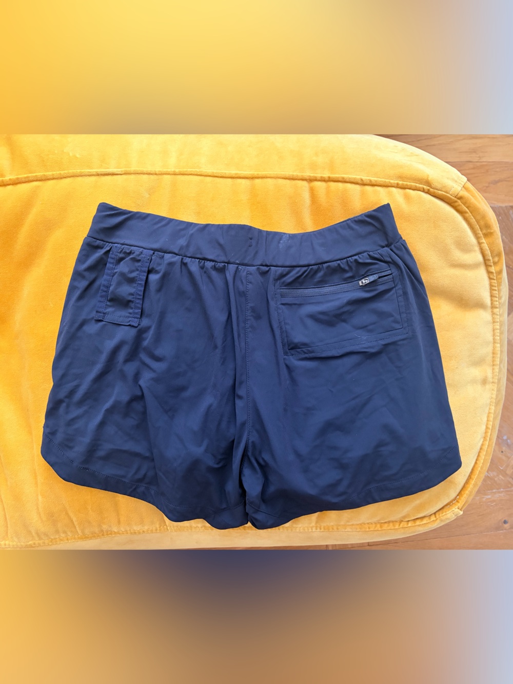 ASRV Black Athletic Shorts -Tetra Light 5-inch liner. Black - Picture 4 of 4
